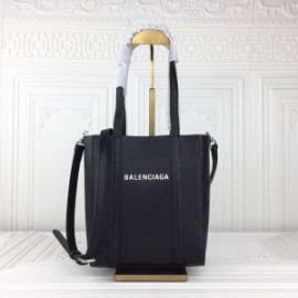 Balenciaga XXS Everyday Tote Bag Grained Calfskin In Black