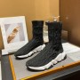 Balenciaga Speed Sneakers Mesh Knit UniseX In Black